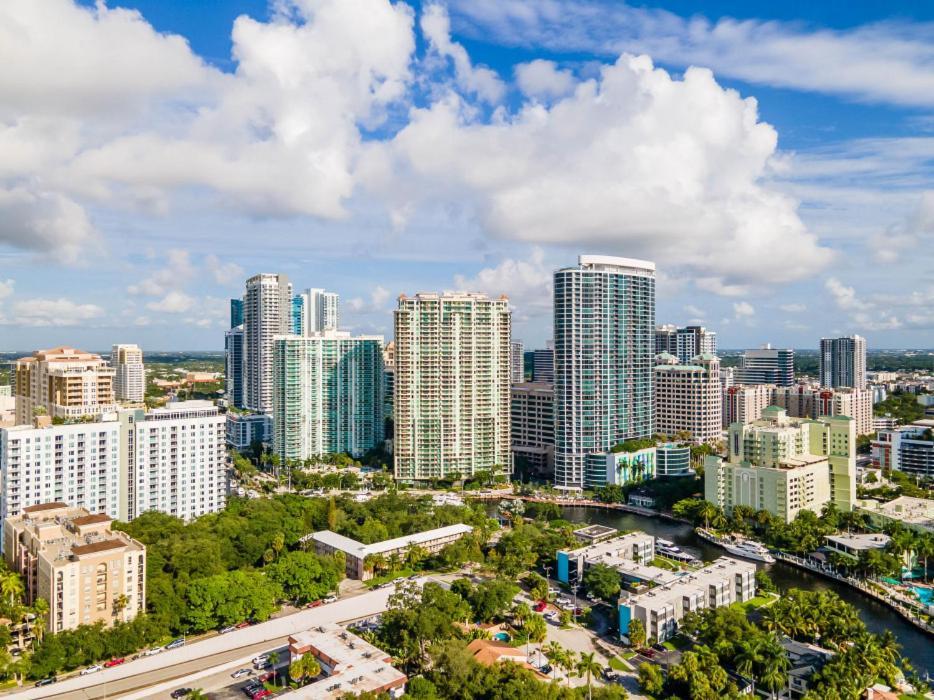 Designer River View Apartments Fort Lauderdale Exteriör bild