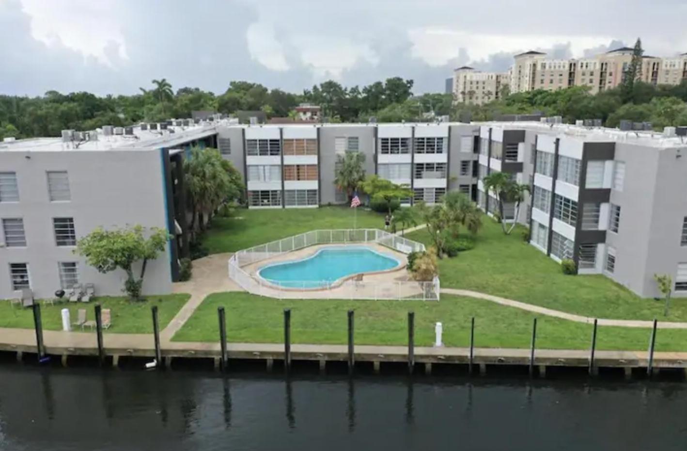 Designer River View Apartments Fort Lauderdale Exteriör bild